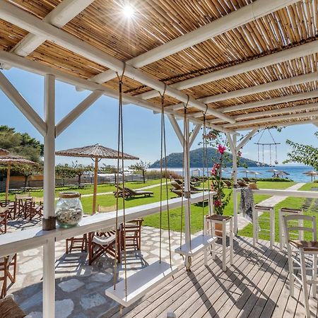 Milia Beach Apartments Paralia Milia ภายนอก รูปภาพ