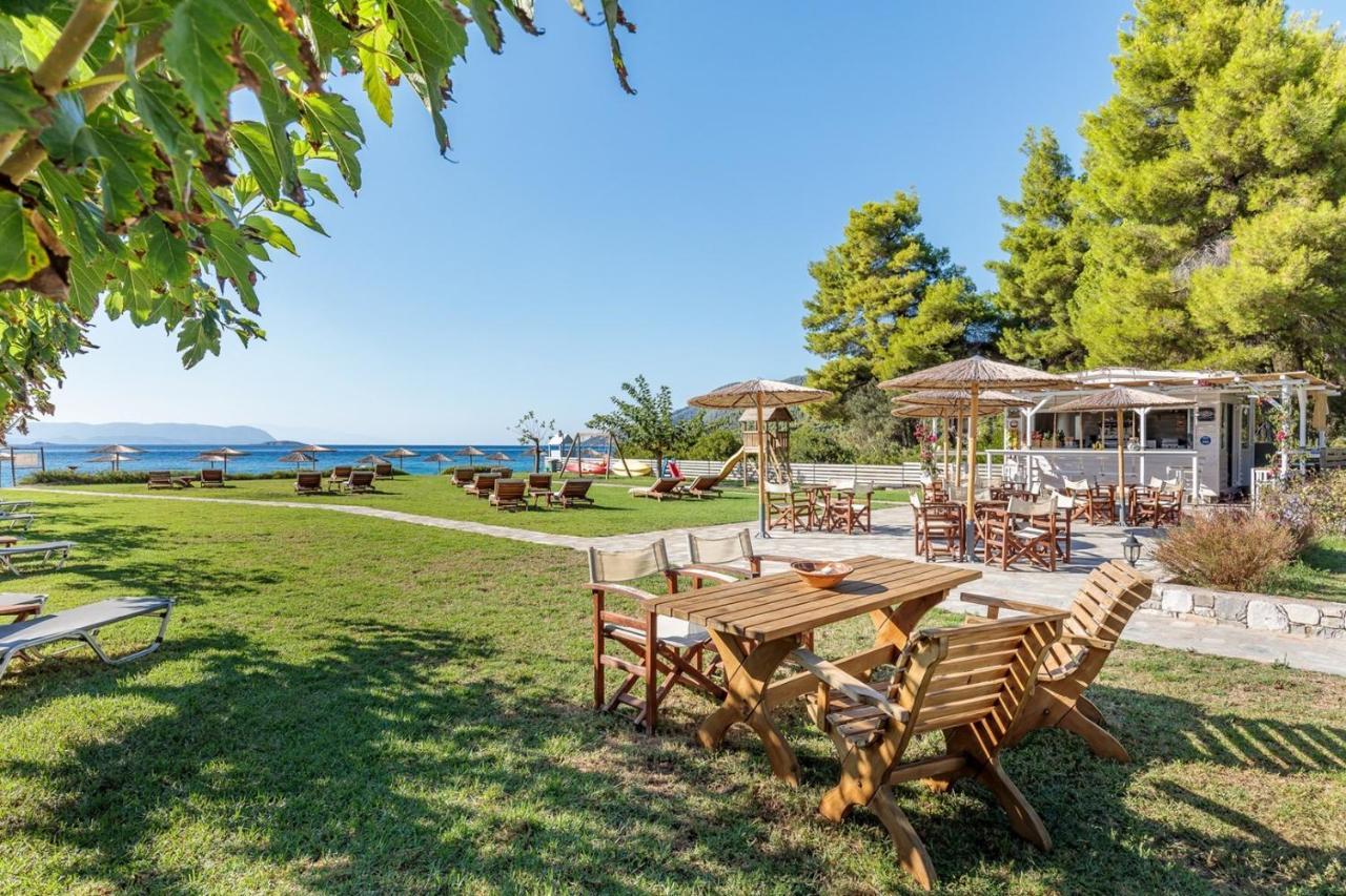 Milia Beach Apartments Paralia Milia ภายนอก รูปภาพ