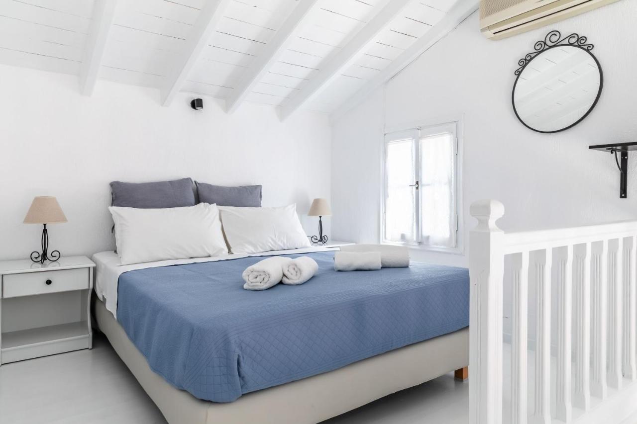 Milia Beach Apartments Paralia Milia ภายนอก รูปภาพ