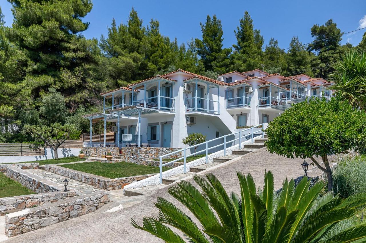 Milia Beach Apartments Paralia Milia ภายนอก รูปภาพ