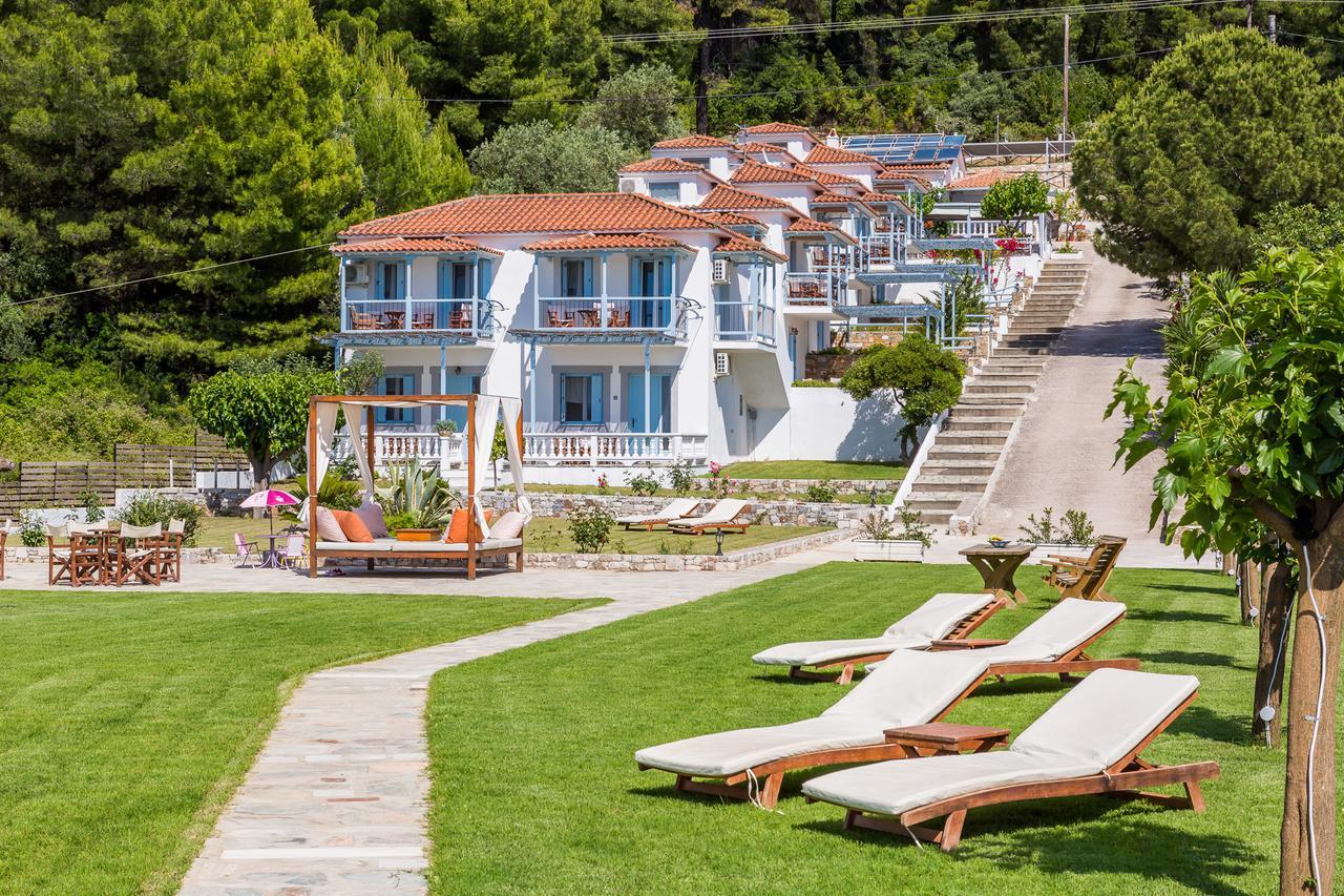 Milia Beach Apartments Paralia Milia ภายนอก รูปภาพ