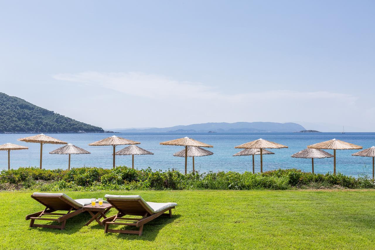 Milia Beach Apartments Paralia Milia ภายนอก รูปภาพ